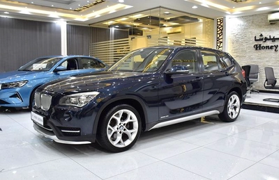 BMW X1 sDrive18i ( 2015 Model ) in Blue Color! GCC Specs-8