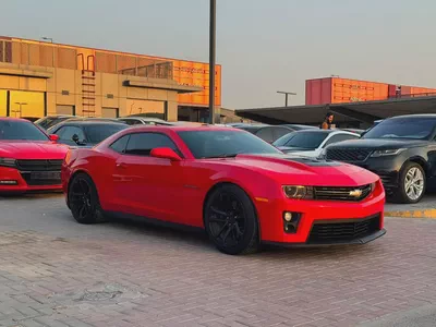 شفروليه كمارو ZL1 V8 6.2 سوبر تشارج مواصفات خليجة بحالة جيدة-3