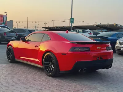 شفروليه كمارو ZL1 V8 6.2 سوبر تشارج مواصفات خليجة بحالة جيدة-5