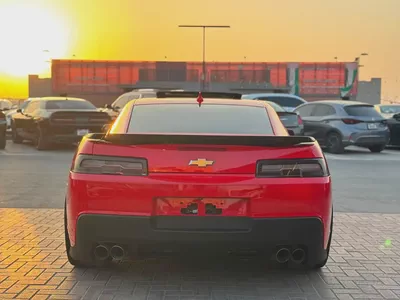 شفروليه كمارو ZL1 V8 6.2 سوبر تشارج مواصفات خليجة بحالة جيدة-6