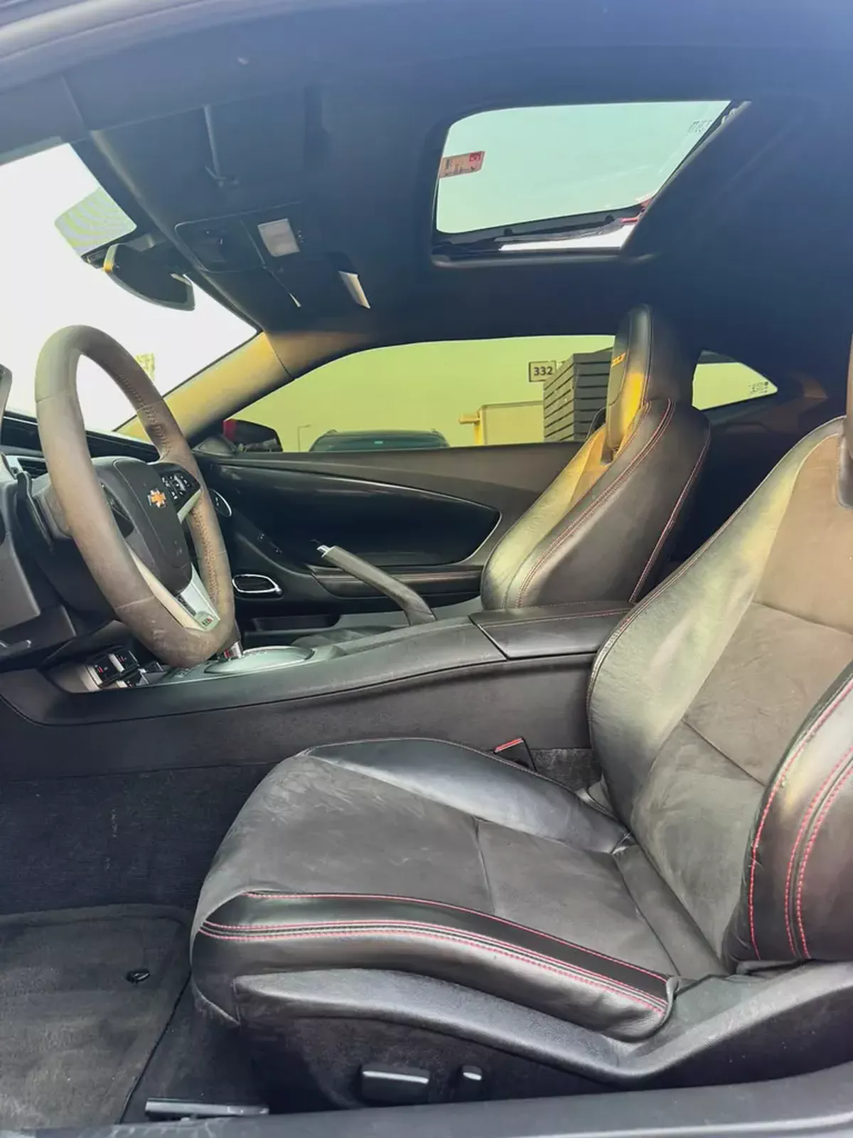 شفروليه كمارو ZL1 V8 6.2 سوبر تشارج مواصفات خليجة بحالة جيدة-10-10