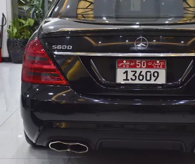 ORIGINAL PAINT ( صبغ وكاله ) Mercedes Benz S600 AMG V12 ( 2008 Model ) in Black Color Japanese Specs-7