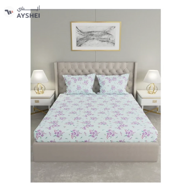 Raymond Home King Flat Sheet Super Soft 120 TC Pure Cotton