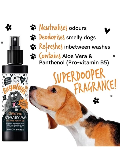 BUGALUGS Stinky Dog Deodorising Spray 200ml (6.8 Fl Oz)-1
