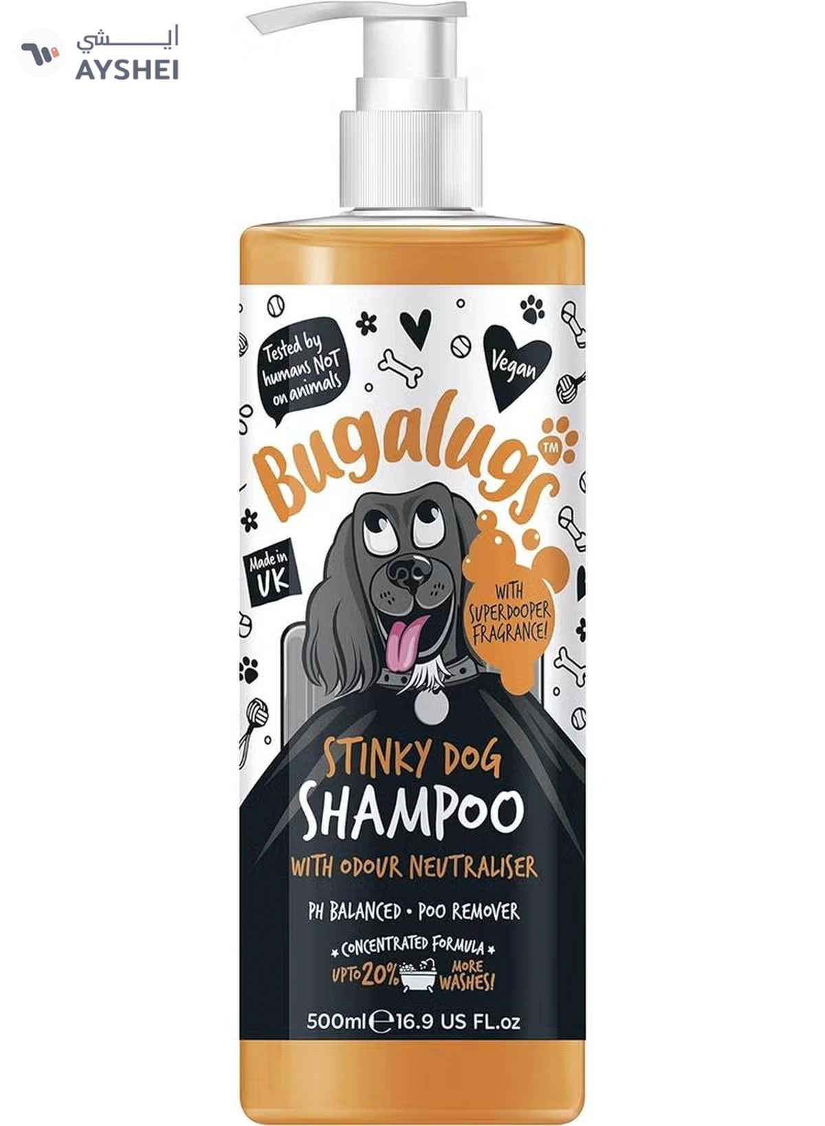 BUGALUGS Stinky Dog Deodorising Spray 200ml (6.8 Fl Oz)