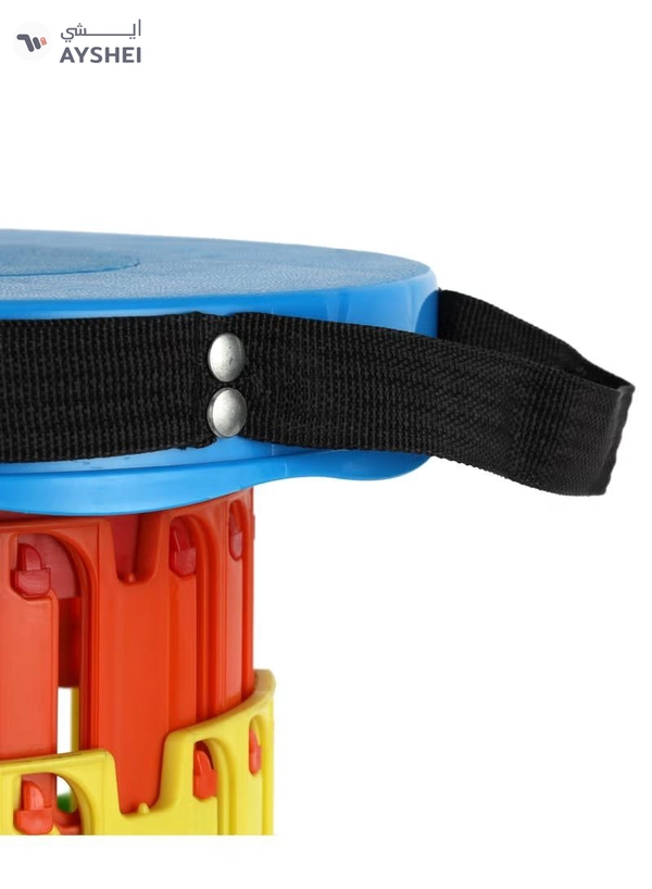 Epsilon Folding Extension Stool- EPSFS186 Lightweight, Portable and Foldable, Folds Flat