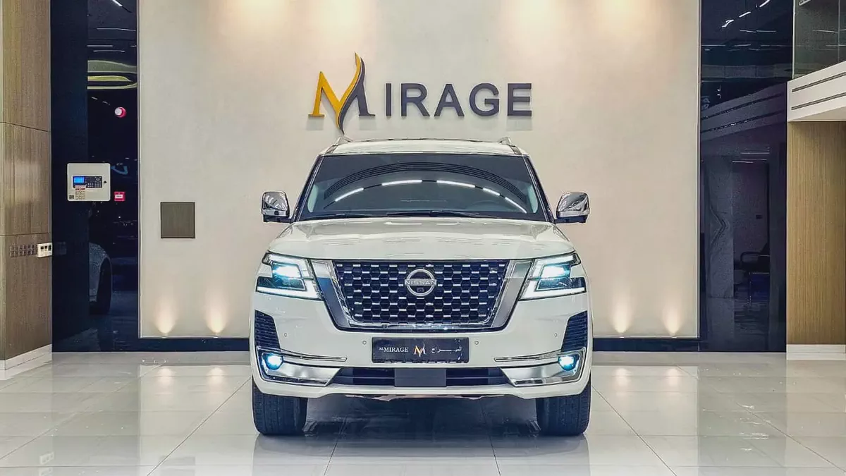 NISSAN - PATROL - LE PLATINUM - V 8 - 2024 MODEL - GCC SPECS - V 8 - 69,000KM - WHITE COLOR-13-13