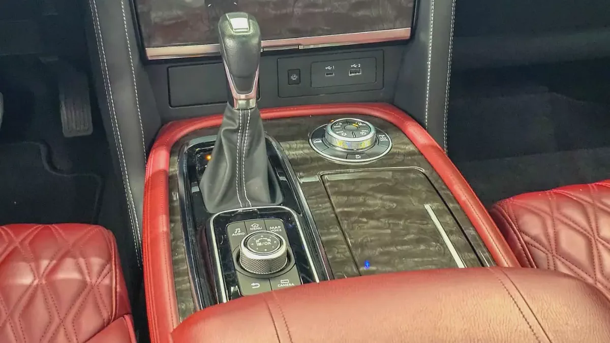 NISSAN - PATROL - LE PLATINUM - V 8 - 2024 MODEL - GCC SPECS - V 8 - 69,000KM - WHITE COLOR-2-2