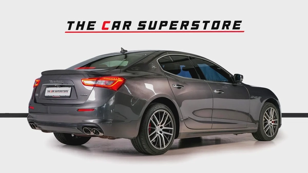 Maserati Ghibli SQ4-Special Color-2-Exclusive Leather Inerior-Active Sports Exhaust System