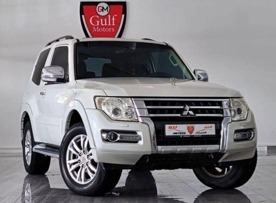 Mitsubishi Pajero PLATINUM 3.8L-6CYL 2DR - FULL OPTION FULLY SERVICE. Al Habtoor Motors-0