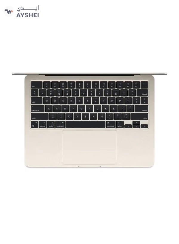 Apple New 2025 MacBook Air MW1J3 15-Inch Display, Apple M4 Chip 10-Core CPU 10-Core GPU Processor/16GB RAM/256GB SSD/macOS(International version) English Starlight