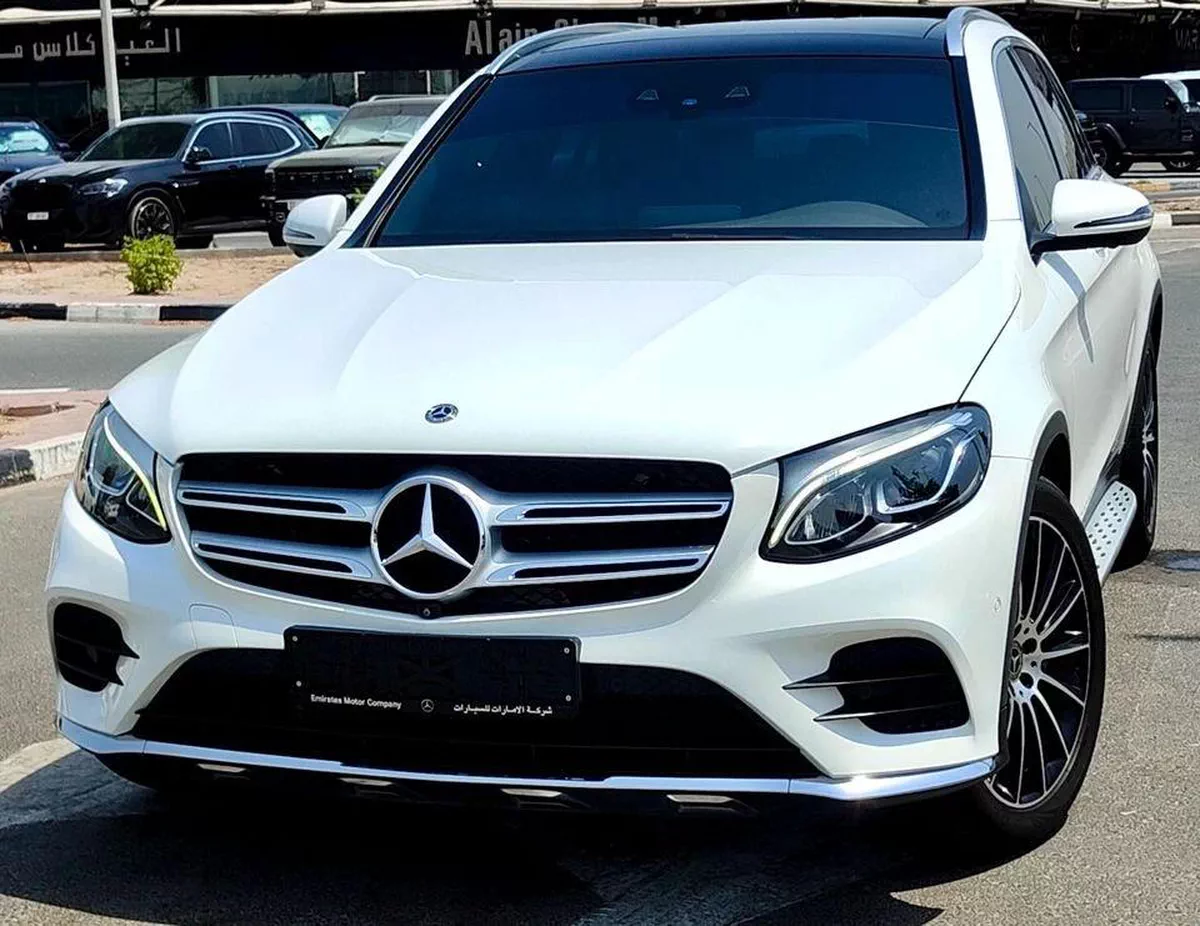 Mercedes Benz GLC250 AMG SUV Original paint 2018 GCC