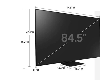  Renewed - Samsung 85" QN90A Neo QLED 4K HDR Smart TV 85QN90A-3