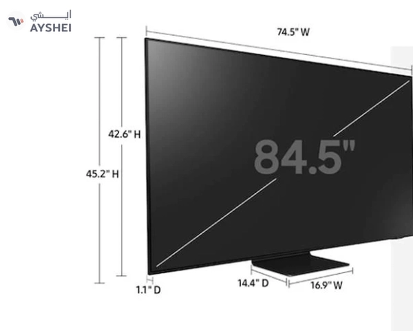  Renewed - Samsung 85" QN90A Neo QLED 4K HDR Smart TV 85QN90A