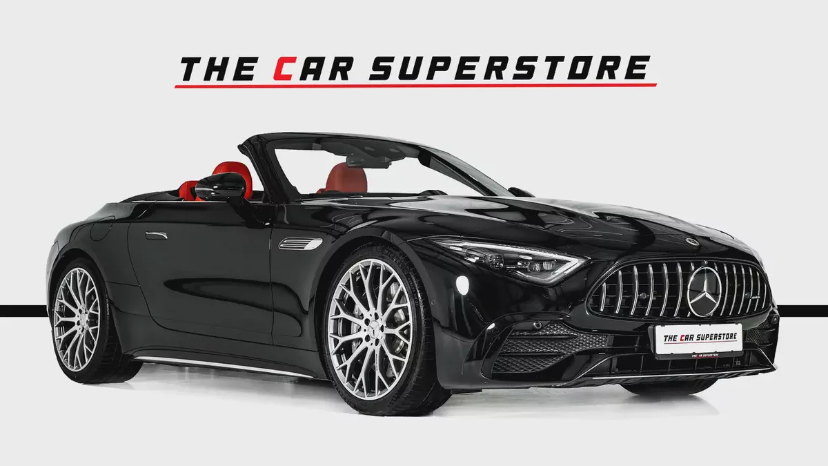Mercedes Benz SL43AMG-Warranty  Service Contract Available-Low Mileage-Piano Black Trim-1-1