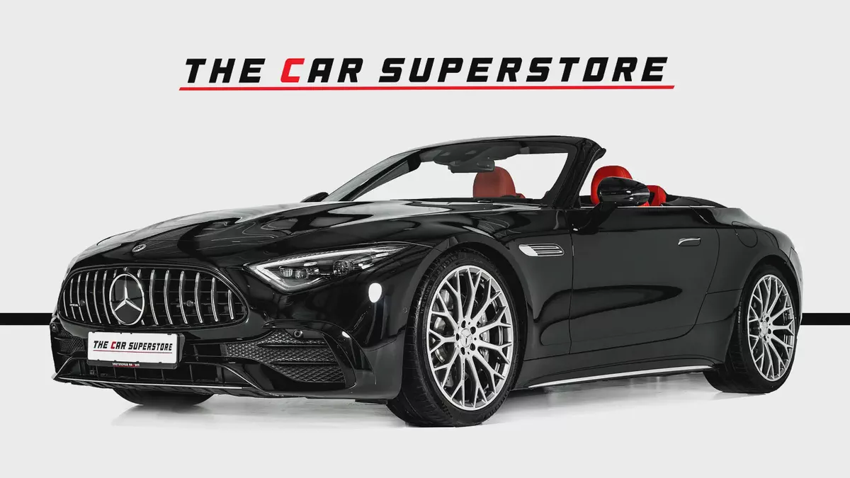 Mercedes Benz SL43AMG-Warranty  Service Contract Available-Low Mileage-Piano Black Trim-3-3