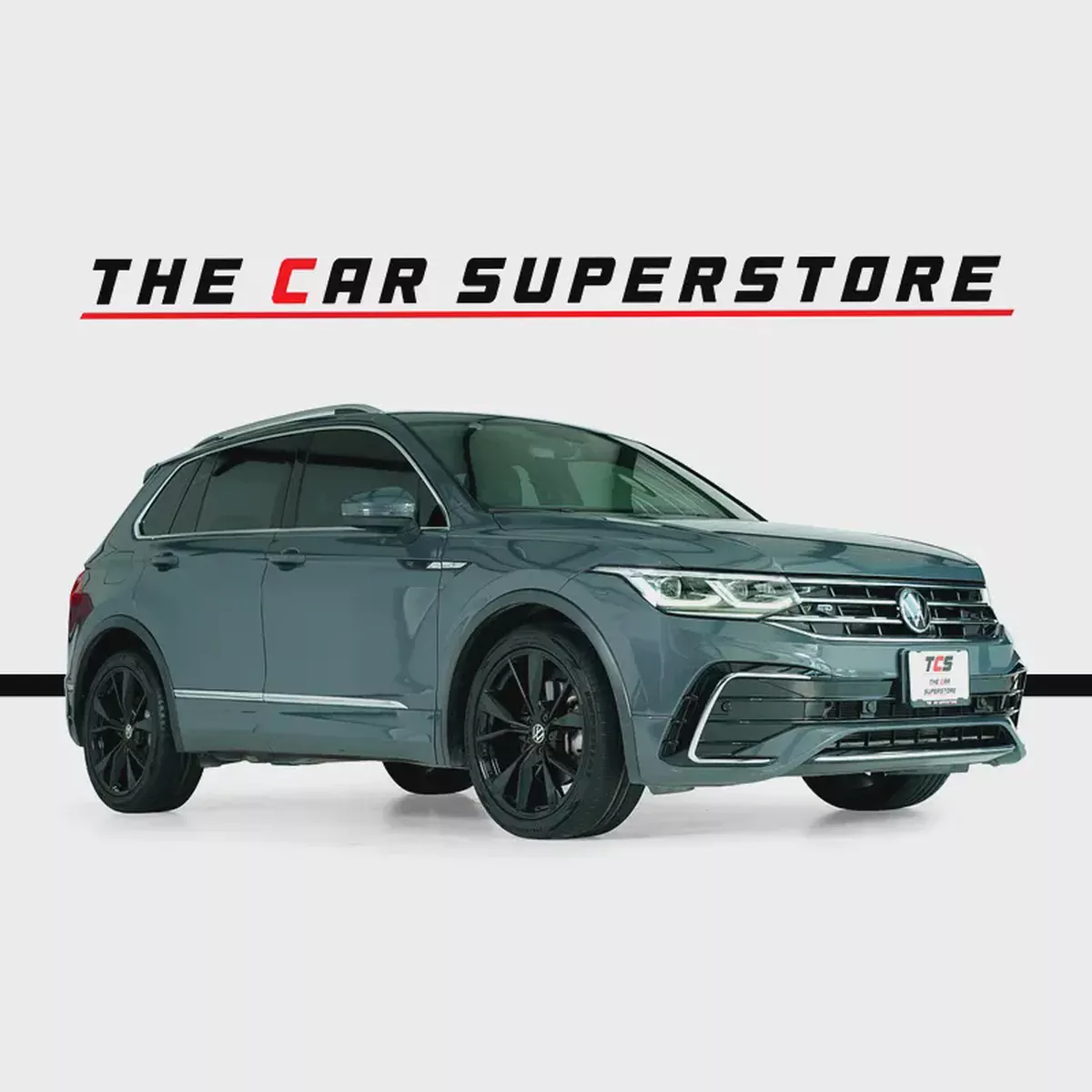 Tiguan R Line PLUS-GCC-Al Nabooda Full Service History-1 Owner-Leather Interior