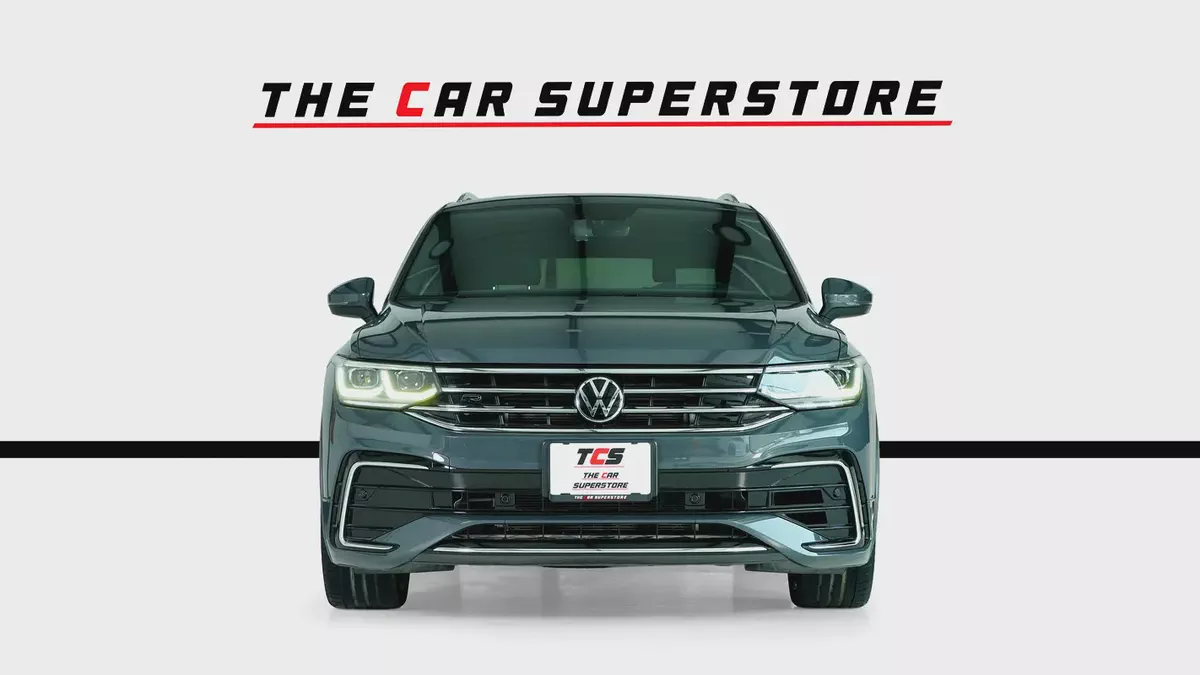 Tiguan R Line PLUS-GCC-Al Nabooda Full Service History-1 Owner-Leather Interior-2-2