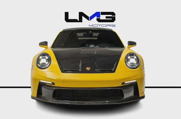 2022 PORSCHE 911 GT3 | MANUAL TRANSMISSION | GCC | AKRAPOVIC EXHAUST SYSTEM | SPORT CHRONO PACKAGE