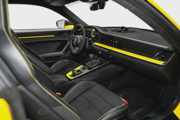 2022 PORSCHE 911 GT3 | MANUAL TRANSMISSION | GCC | AKRAPOVIC EXHAUST SYSTEM | SPORT CHRONO PACKAGE