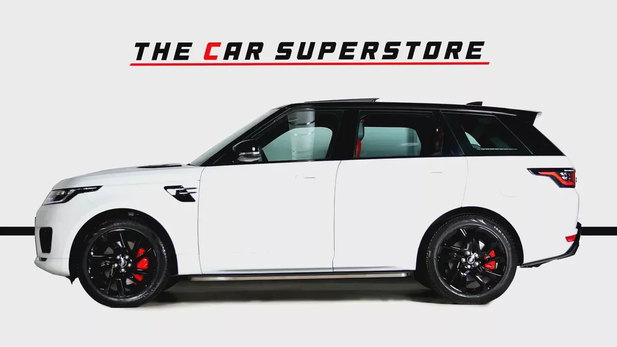 Land Rover Sport- HSE Dynamic-GCC- FSH with Land Rover - well maintained-Red Calipers-Immaculate Car-4-4