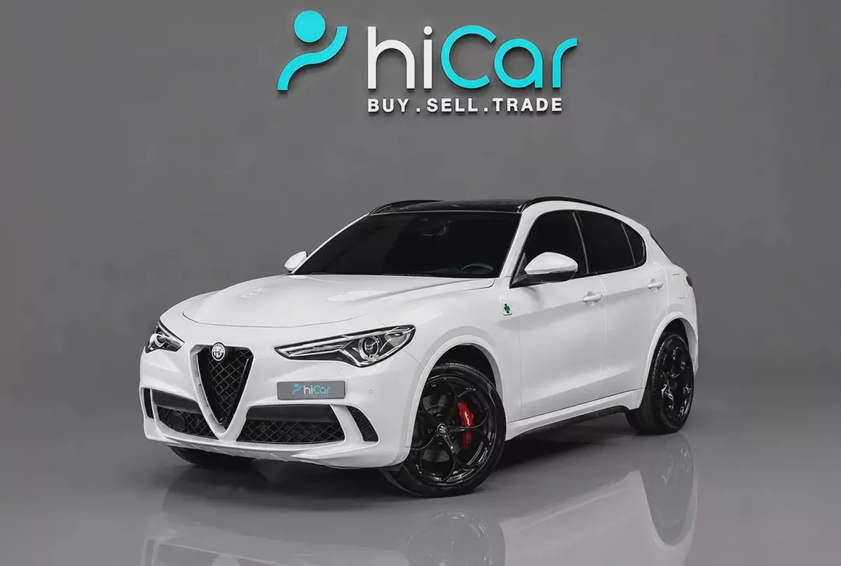 AED 2,778 P.M • 0% Downpayment •  Alfa Romeo Stelvio Quadrifoglio • 1 Year Warranty