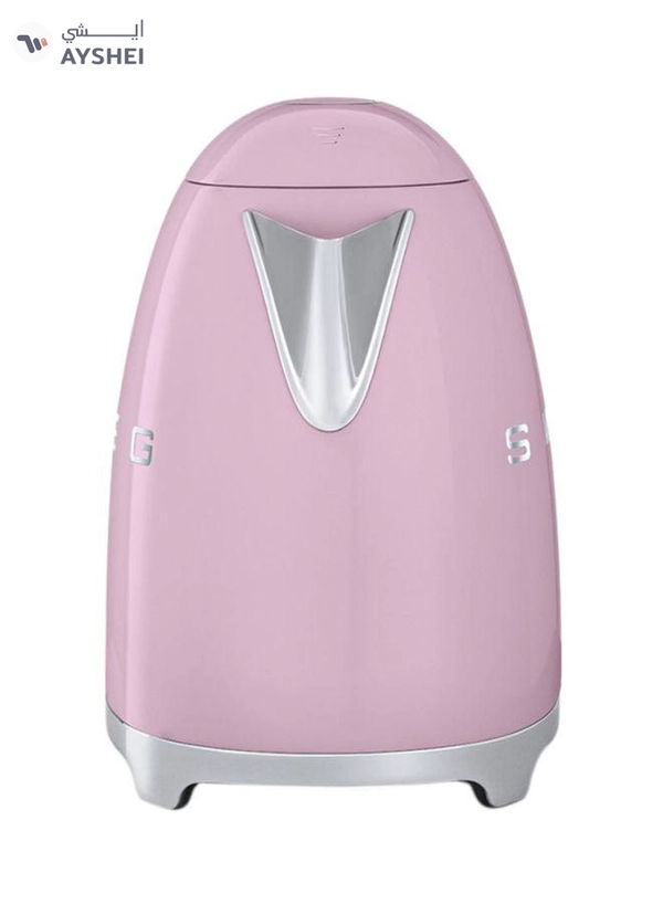 smeg 50's Retro Style Aesthetic Countertop Kettle 1.7 L 2400 W KLF03PKAU Pink/Silver