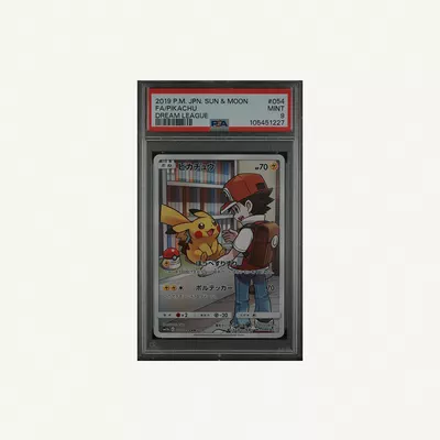 2019 Japanese Pikachu CHR #054-0