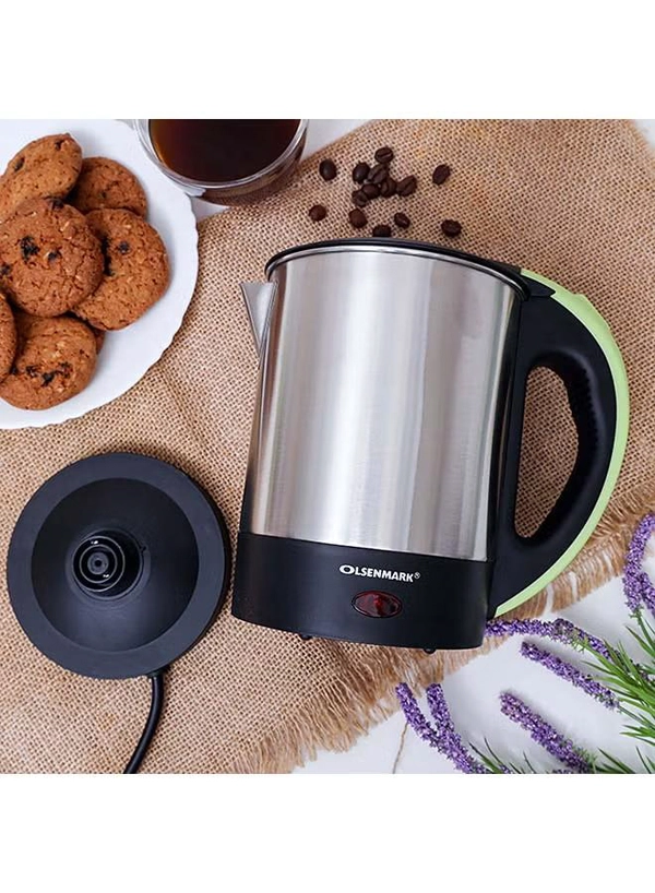 Olsenmark Electric Kettle 1 L 2200 W QS223OM92 Silver/Black