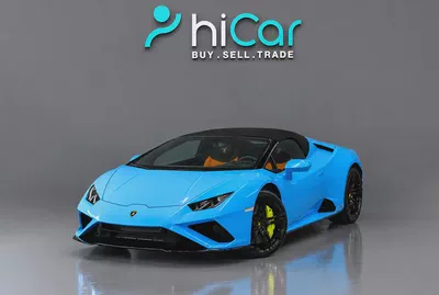 AED 18,207 P.M • 0% Downpayment • Lamborghini Huracan EVO Spyder • 1 Year Warranty-0
