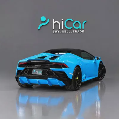 AED 18,207 P.M • 0% Downpayment • Lamborghini Huracan EVO Spyder • 1 Year Warranty-3