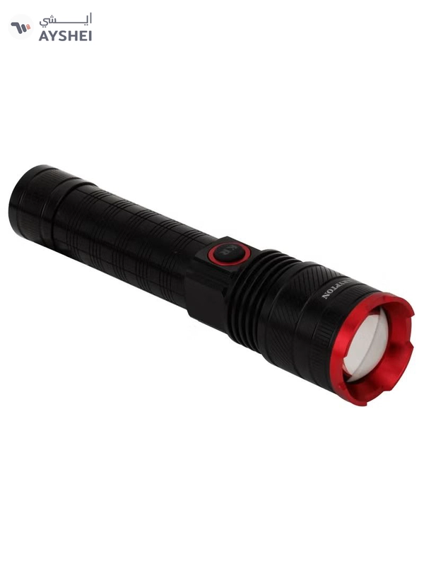 KRYPTON Rechargeable Flashlight, 5hrs Continuous Working