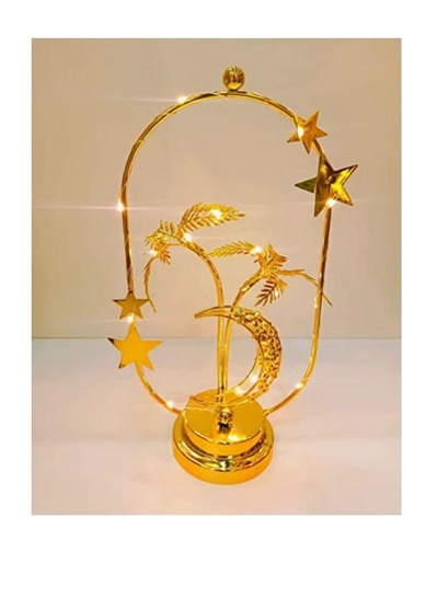 Yuwell Ramadan Lantern Indoor Warm White Lights For Indoor Desk Decorative Ramadan Light For Ramadan Decoration-0