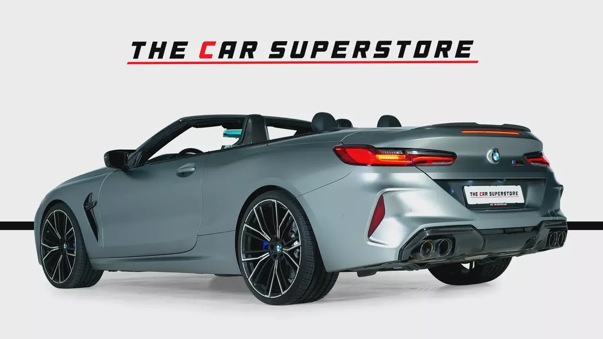 BMW M8 Competition X-Drive-Convertible - Special Order - Matt- Full Service History-5-5