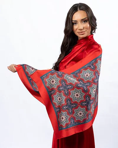 Silk Road - Ancient Shusha Scarf (Small)-0