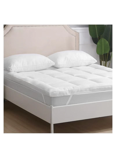 Eworld Double Mattress Topper Extra Soft Cotton and Fluffy Proctor for Bed-1