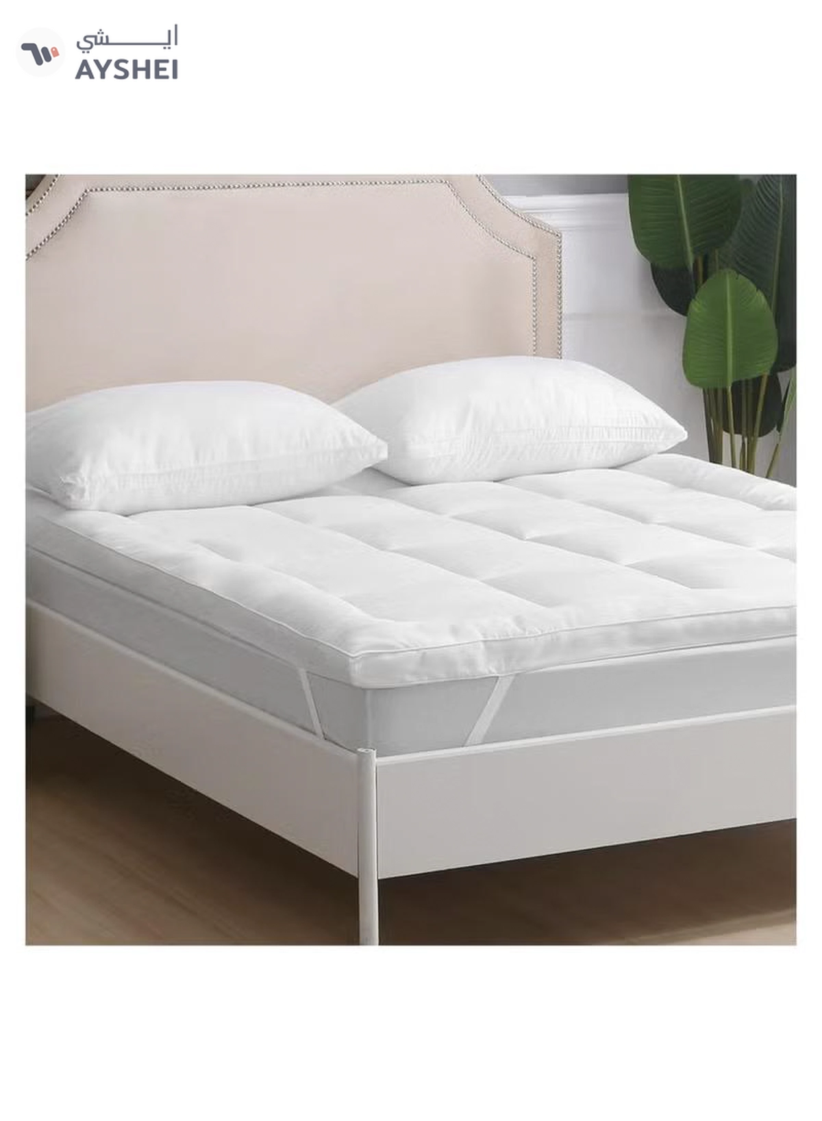 Eworld Double Mattress Topper Extra Soft Cotton and Fluffy Proctor for Bed-1-1