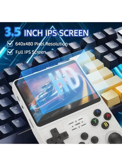 Handheld Game Console with 3500mAh Battery | Portable Retro Gaming Device for Kids & Adults | Rechargeable Mini Game Console | Assorted Color-5