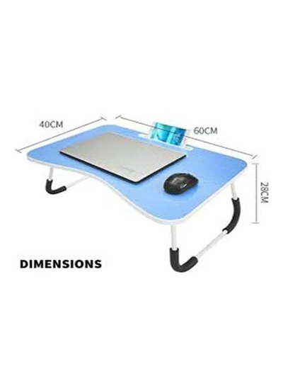 Inder Multifunctional Portable Mini Folding Table Blue-2