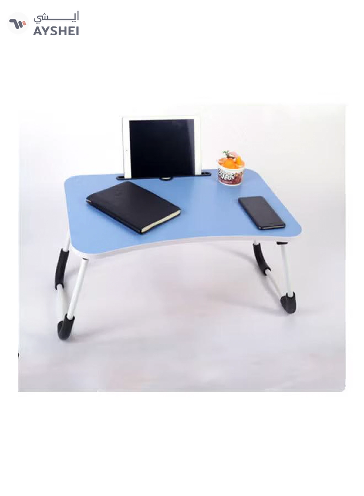 Inder Multifunctional Portable Mini Folding Table Blue-1-1