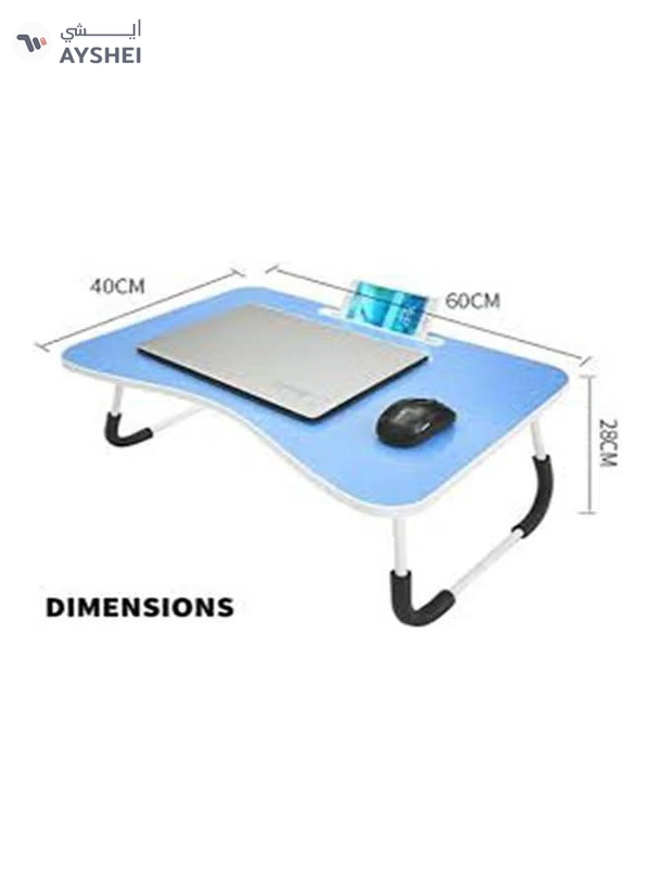 Inder Multifunctional Portable Mini Folding Table Blue