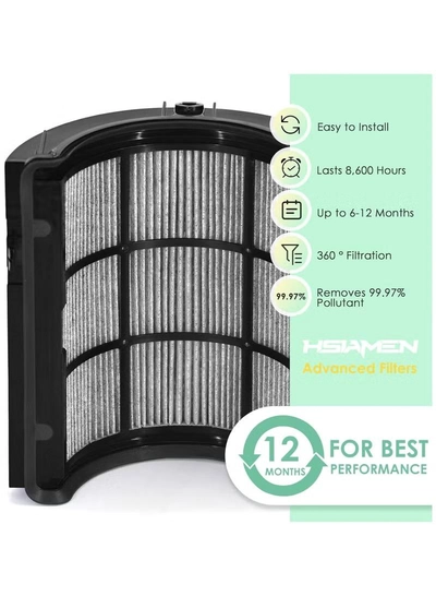 Eworld Replacement Filter for Dyson Air Purifier with Cleaning Brush-6