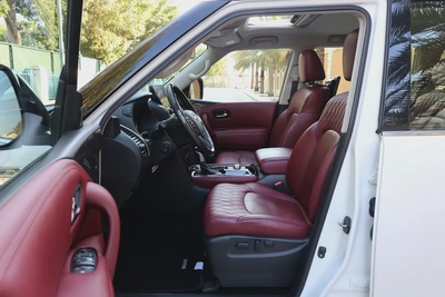 PATROL V6 SE PLATINUM - GCC SPECS - PPF - WARRANTY AND SERVICE - ACCIDENT FREE --10
