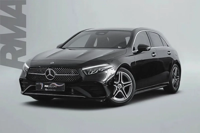 2,853 AED / 60 months | 0% DP | 2024 Mercedes Benz A200 AMG / Mercedes Warranty and Service Pack-0