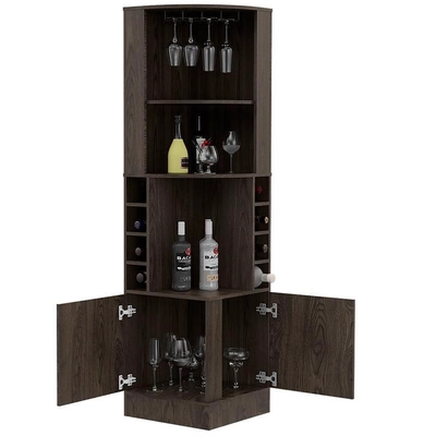 Syrah Corner Bar Cabinet-2