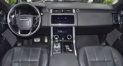 AED 2,161 EMi at 0% DP | Land Rover Range Rover Sport HSE ( 2021 Model ) in Black Color American Spe-10