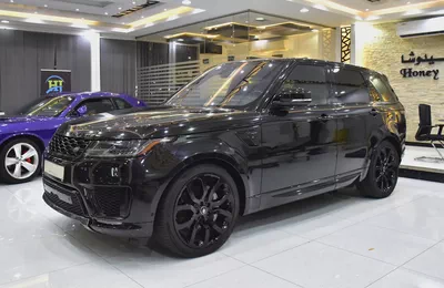 AED 2,161 EMi at 0% DP | Land Rover Range Rover Sport HSE ( 2021 Model ) in Black Color American Spe-1