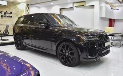 AED 2,161 EMi at 0% DP | Land Rover Range Rover Sport HSE ( 2021 Model ) in Black Color American Spe-2