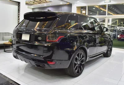 AED 2,161 EMi at 0% DP | Land Rover Range Rover Sport HSE ( 2021 Model ) in Black Color American Spe-5