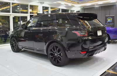 AED 2,161 EMi at 0% DP | Land Rover Range Rover Sport HSE ( 2021 Model ) in Black Color American Spe-6